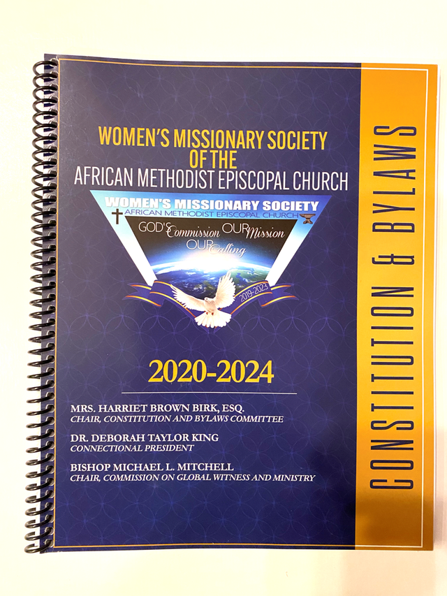 2020-2024 WMS AMEC Constitution & Bylaws - Large Print